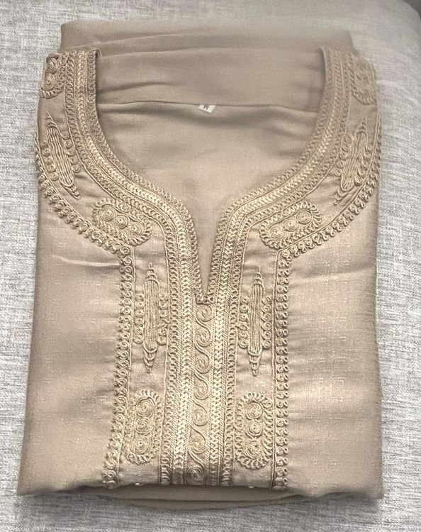 nice beige kaftan gandora for men