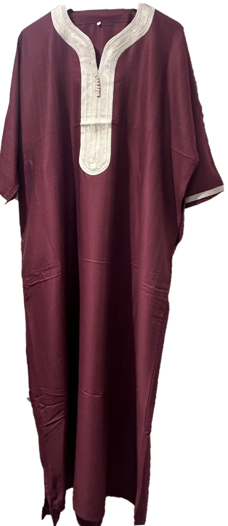 gandoura marocain rouge