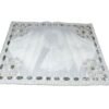 Tray-Set- Embroidered-cover tray-back vue de dos de nappe pour plateau marocain