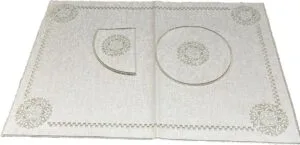ensemble pour couvrir plateau de service – housse et base pour theiere