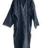djelaba-hiver-marocain winter djellaba featuring a hood and woven stripe details