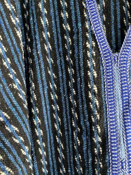 Handmade Bleu Wool Djellaba for Men