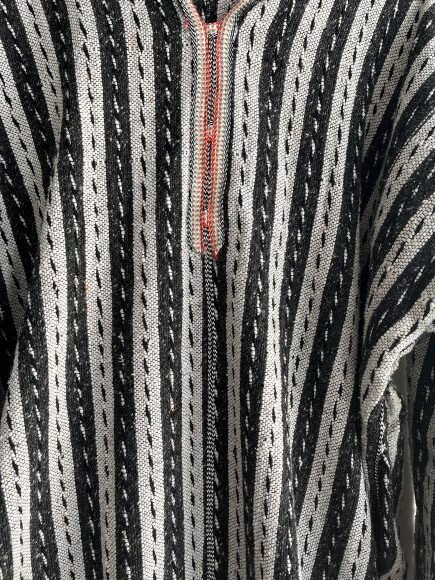 djellaba rustique en laine veritable