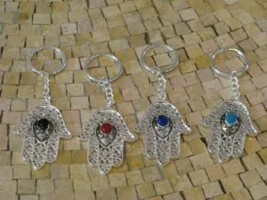 Hand-Fatima-protection-charm-Key-holder porte clefs main fatima protection