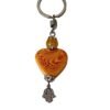 charm-keychain-hamsa Ce porte-clés sous forme de cœur et main de khamsa