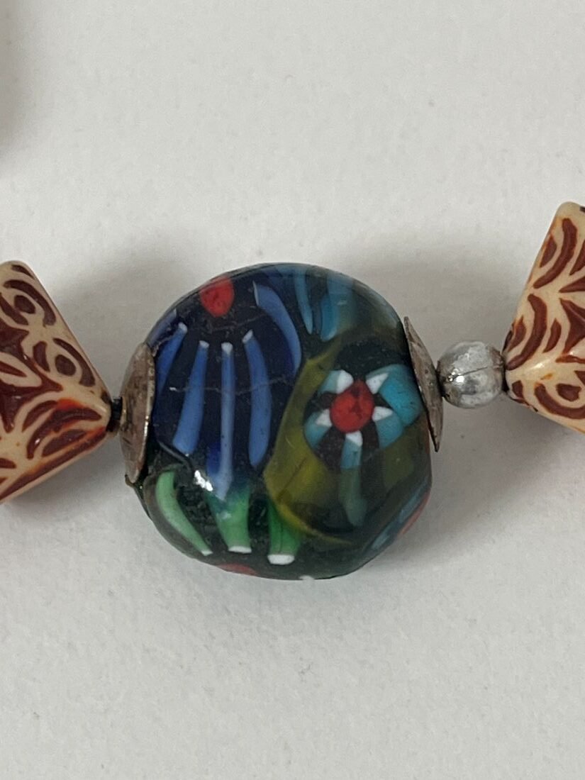 millefiori de Venise, historiquement connue sous le nom de perle de traite africaines