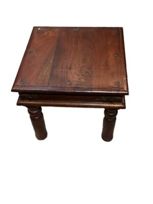 solid wood side table