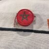 red Morocco flag coin purse