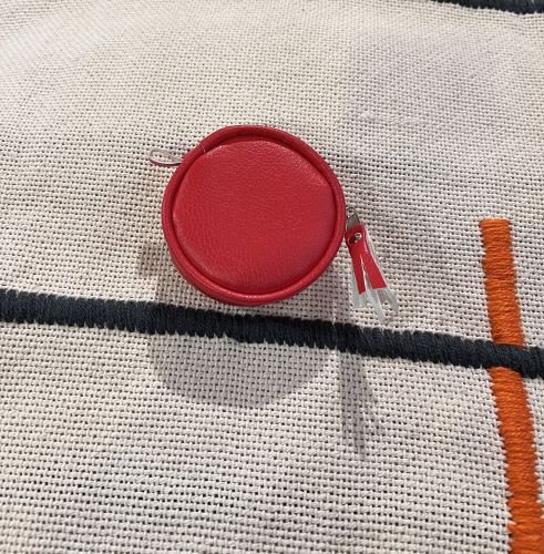 Morocco flag back of red coin purse