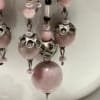 boucles oreilles marocaies confectionnées en argent et pierres naturelles