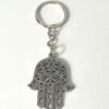 antique hamsa keychain