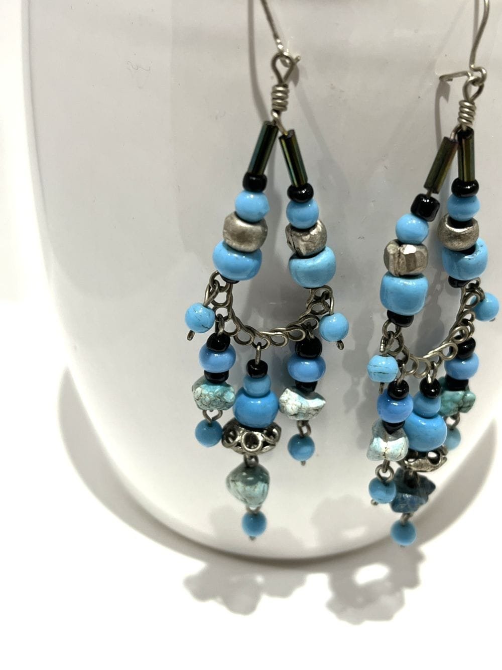 boucles d'oreilles pendantes ethniques