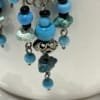 boucles oreilles turquoises