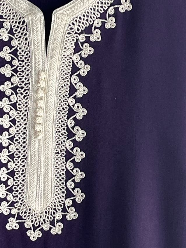 Moroccan-Kaftan-Top-detail vêtement marocain fait main