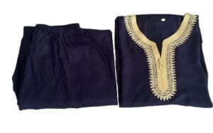 Ensemble 2 pièces de jabador marocain pour homme