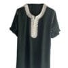 Tunique verte en coton pour homme