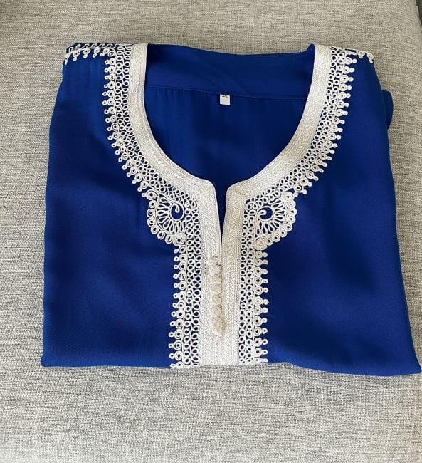 pour party theme maroc top blue unisex