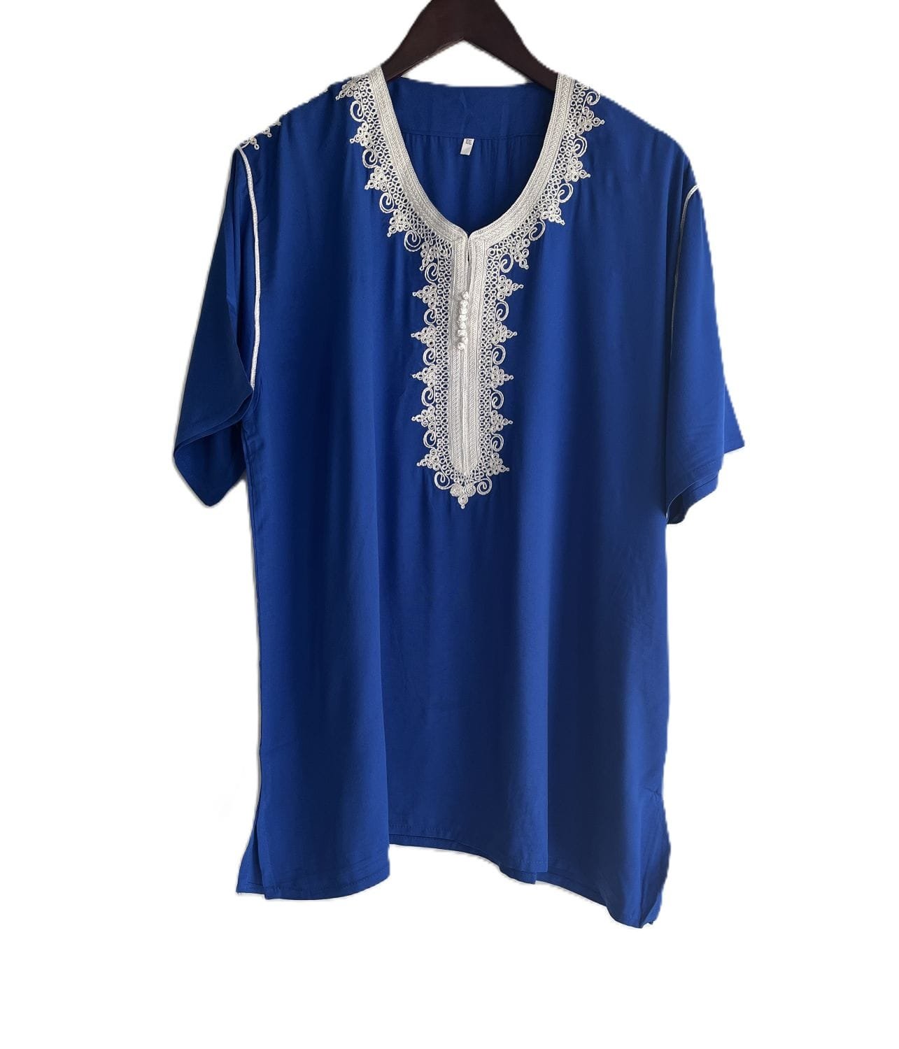 Moroccan blue tunic