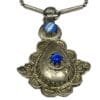 pendentif en argent sterling, réalisé à la main par des artisans marocains