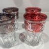 verres marocains rouges