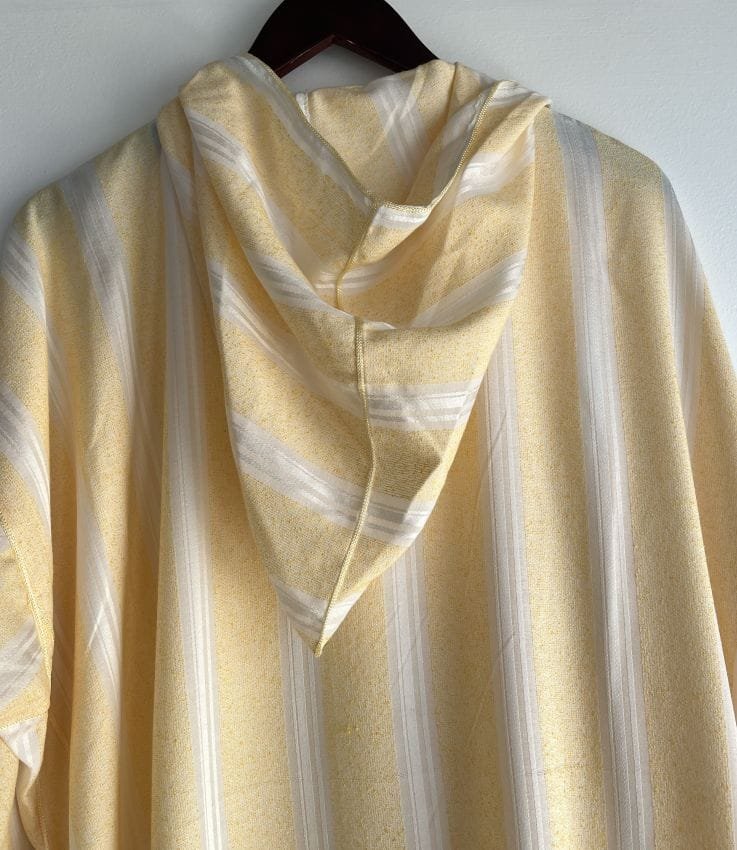 kaftan-with-hood-wedding jellaba marocain dore
