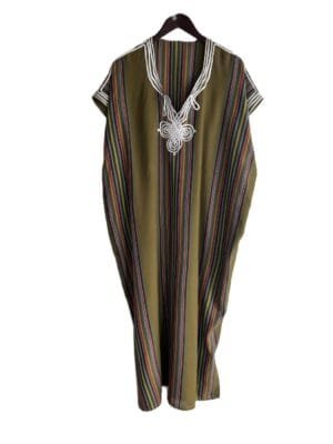 kaftan pour femme olive