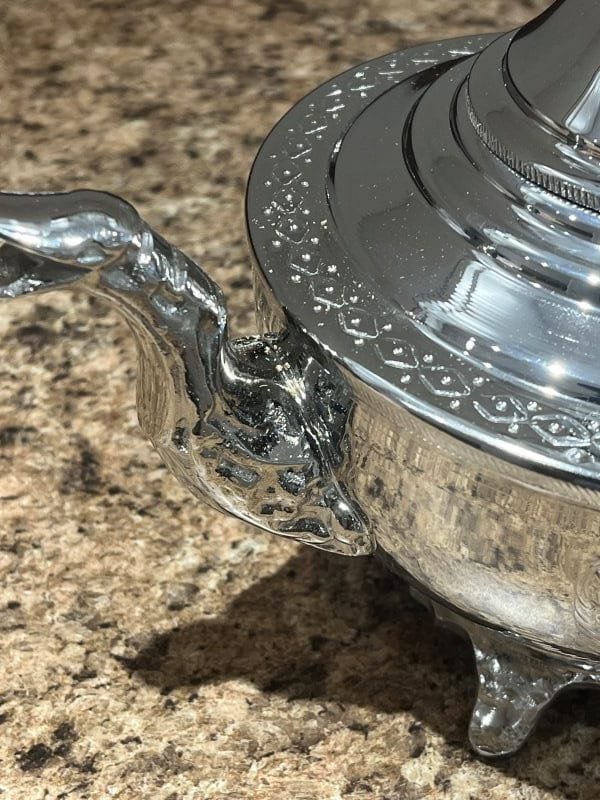 marquage authenticité de theiere argentée marocaine