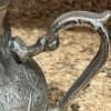 vintage-silver- teapot-handle theiere faite en laiton argenté