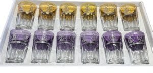 Verres à thé marocains en argent faits main