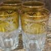 Verres à thé en argent