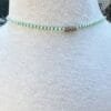 beaded-emerald-necklace-back vue arriere colier berbere vert emeraude