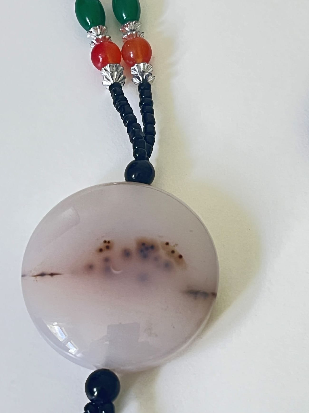 handmade-agate-pendant-morocco-front Bijoux artisanaux uniques marocains