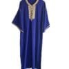 caftan luxe de couleur blue pour mariage