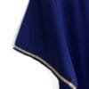 caftan avec manches courtes et evasées blue