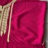 manches evasées et courtes de caftan femme