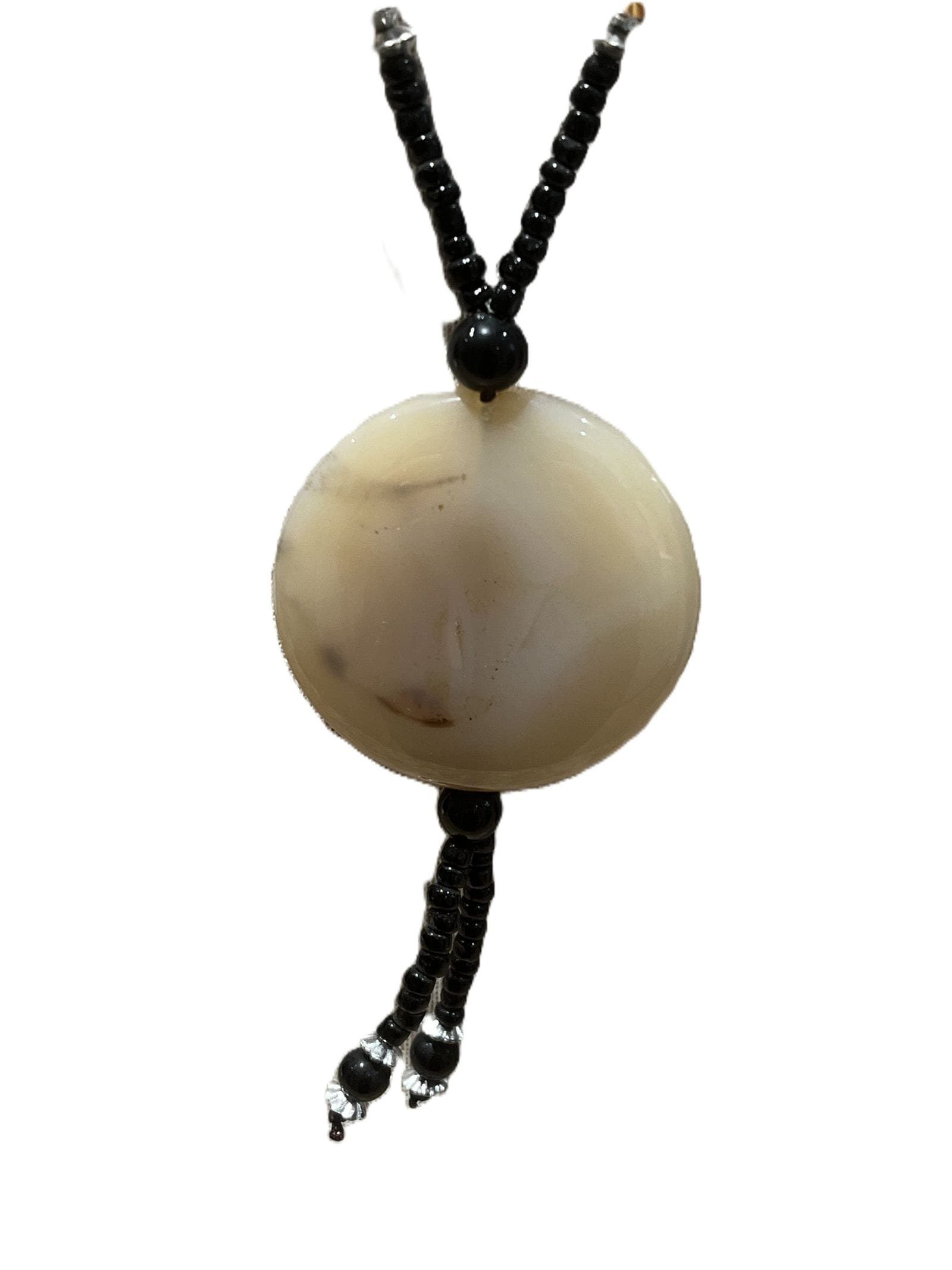 vue arriere collier-agate-marocaine-naturelle