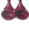 red-mini-tagine-spices-lids-open tagine petit double maroc