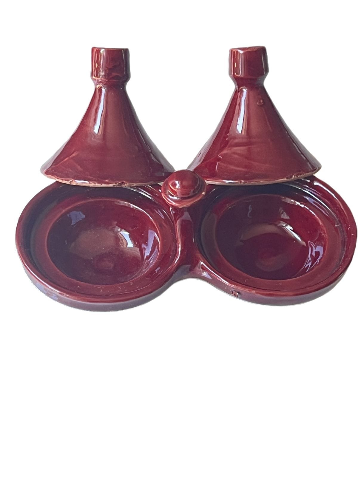red-mini-tagine-spices-lids-open tagine petit double maroc
