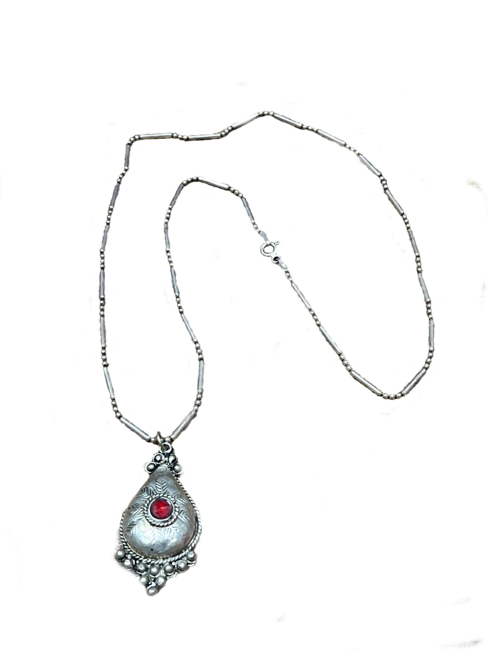 collier pendentif en argent