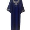 Robe caftan marocaine blue
