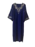 Robe caftan marocaine blue