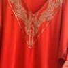caftan kaftan orange