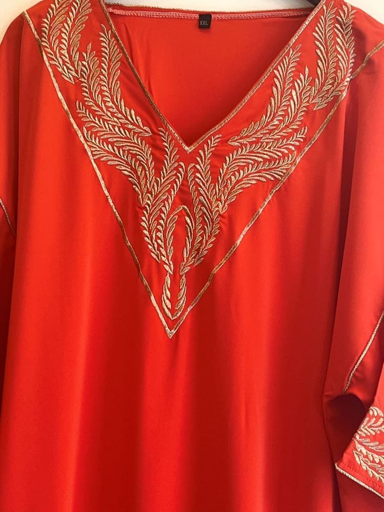 caftan kaftan orange