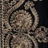 Black Velvet Moroccan Kaftan with Matching Belt - Thumbnail Image 8