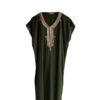 vert olive caftan