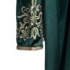 sleeves have small openings at the cuffs, adding a distinctive detail to the design