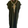 gandoura femme vert olive