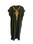 gandoura femme vert olive